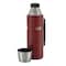 Thermos 40-Ounce Stainless King Vacuum-Insulated Stainless Steel Beverage Bottle Matte Red SK2010MR4 - alternate 1